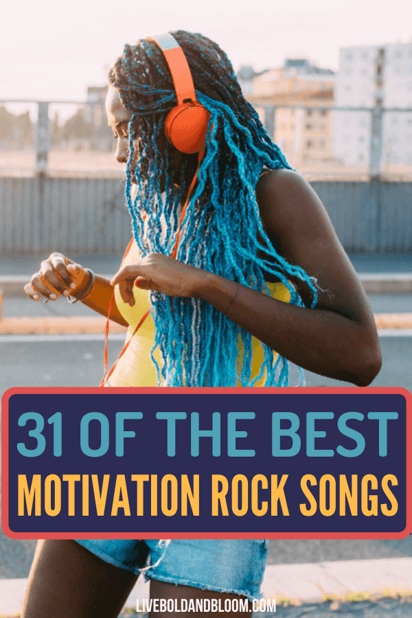 Are you feeling down and uninspired lately? Relax, chill, and listen to these motivational rock songs we