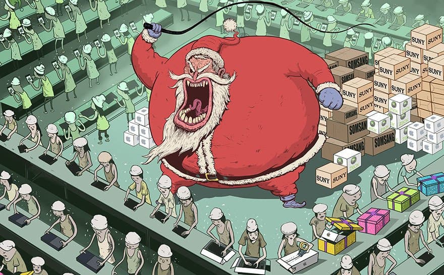 Christmas time takes advantage of Slave Labour