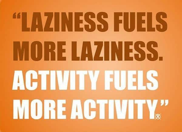 Negative Attitudes Laziness Picture Quote