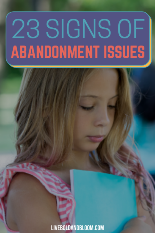 Being abandoned leaves a scar in most of us. In this post, you will learn the signs of abandonment issues and see if you are experiencing one. 