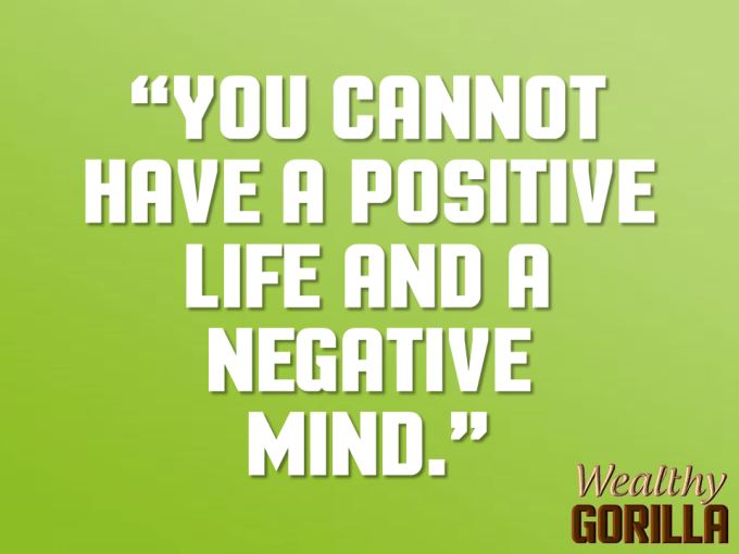 Negative Mind Quote About Life