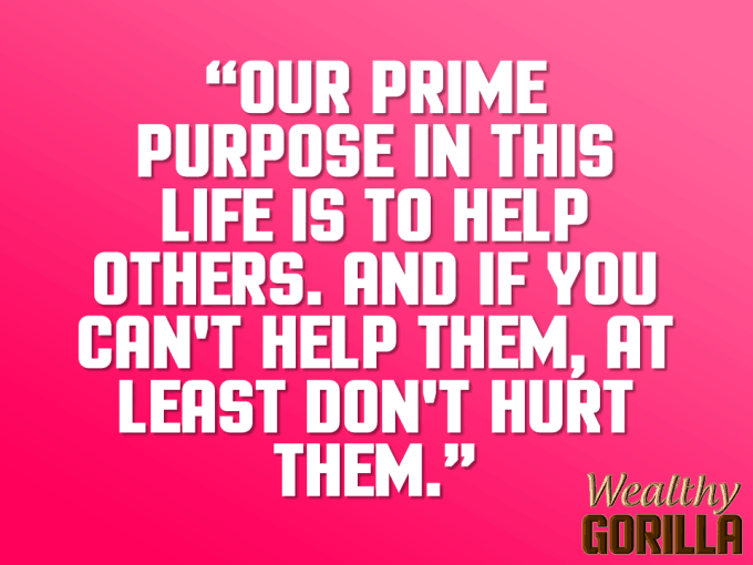 Prime Purpose Quote About Life