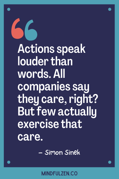 actions speak louder than words quotes