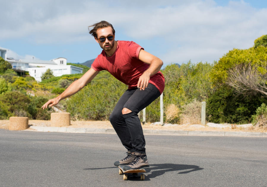 man playing with skateboard what age does a man emotionally mature