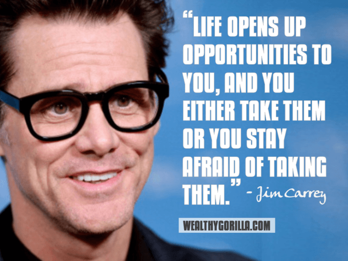Jim Carrey Inspirational Quote