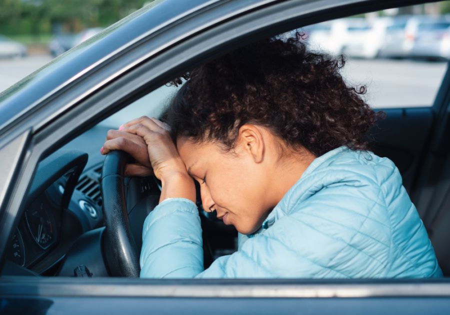 woman frustrated in the car how to stop feeling guilty when you've done nothing wrong 