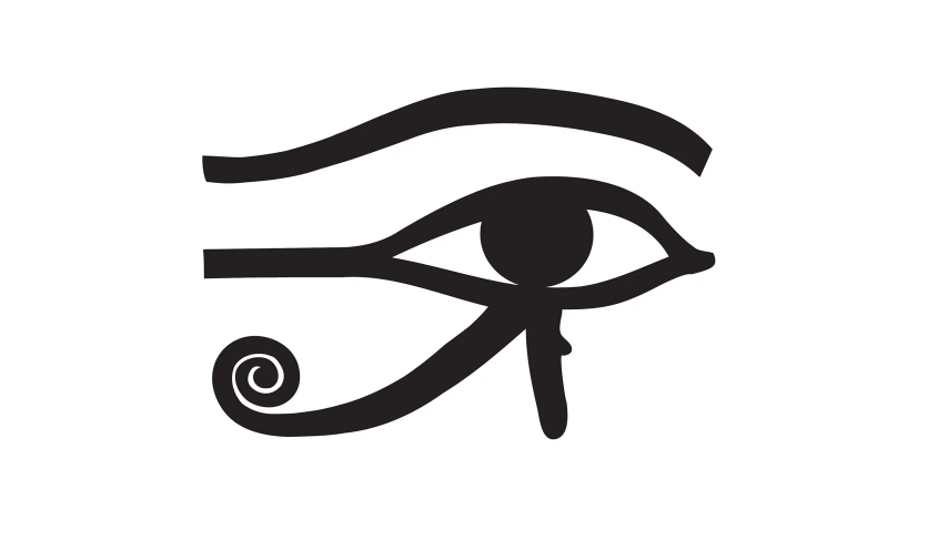 The Eye of Horus woman symbols of strength and courage