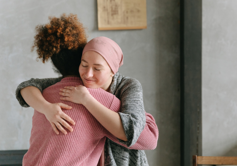 women hugging indoors rules to live by