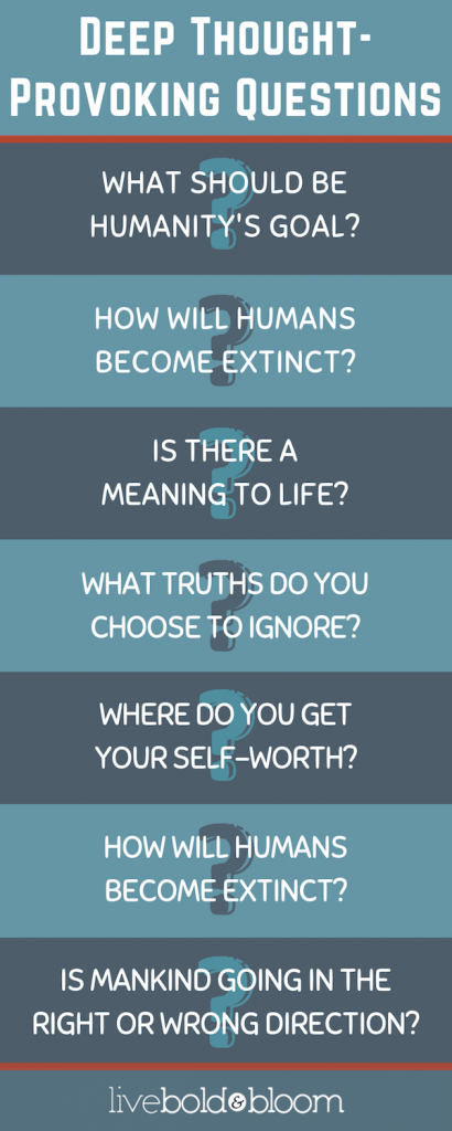 infographic thought-provoking questions