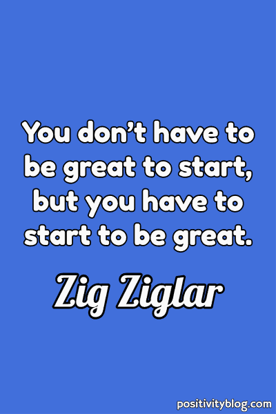 Monday Motivation Quote by Zig Ziglar