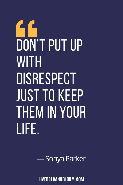 Disrespectful People Quotes
