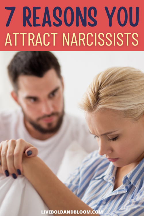 You are in a relationship, and it seems like it's history— your partner is a narcissist, again. Find out why you attract narcissists in this post.